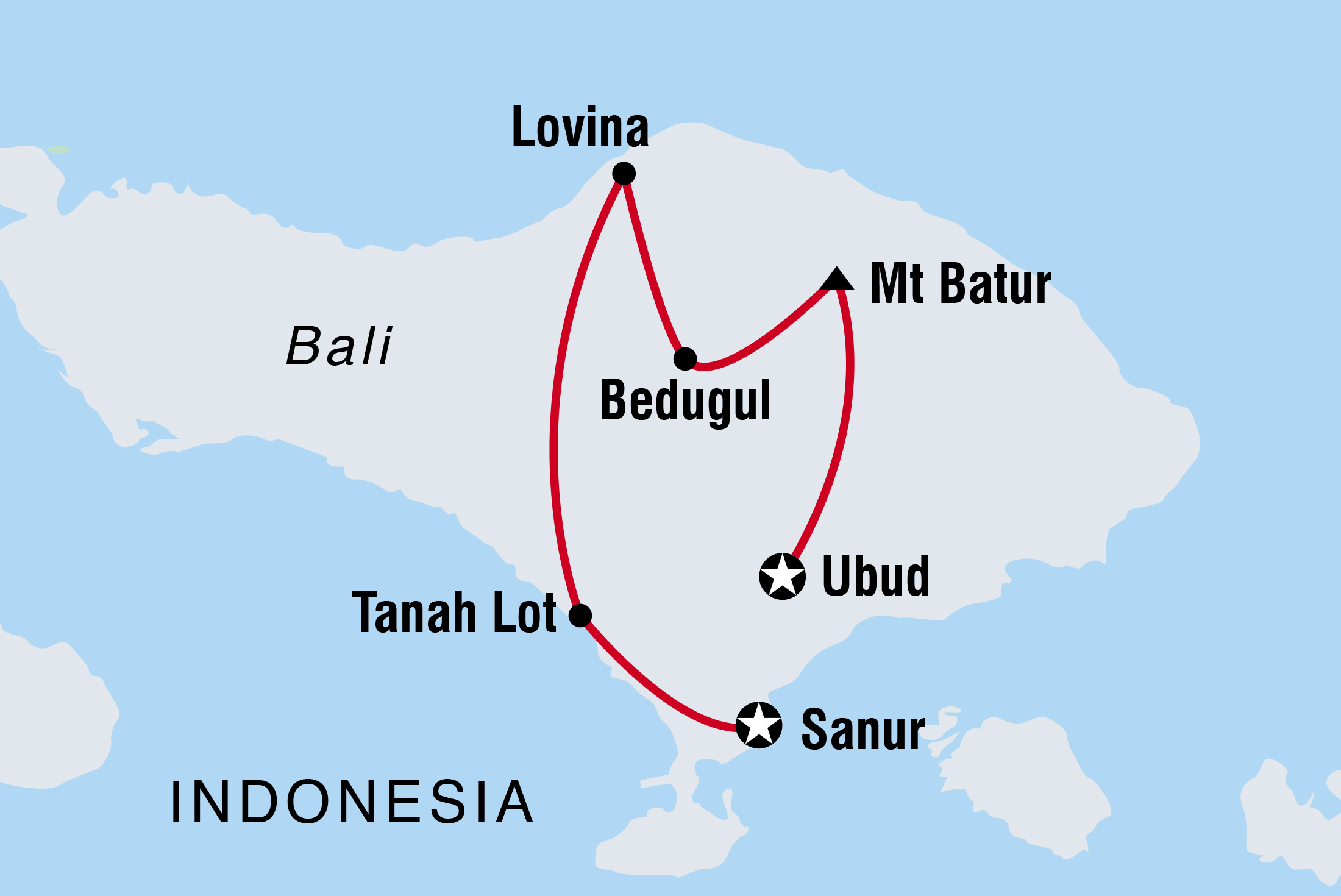 Bali cycling holiday