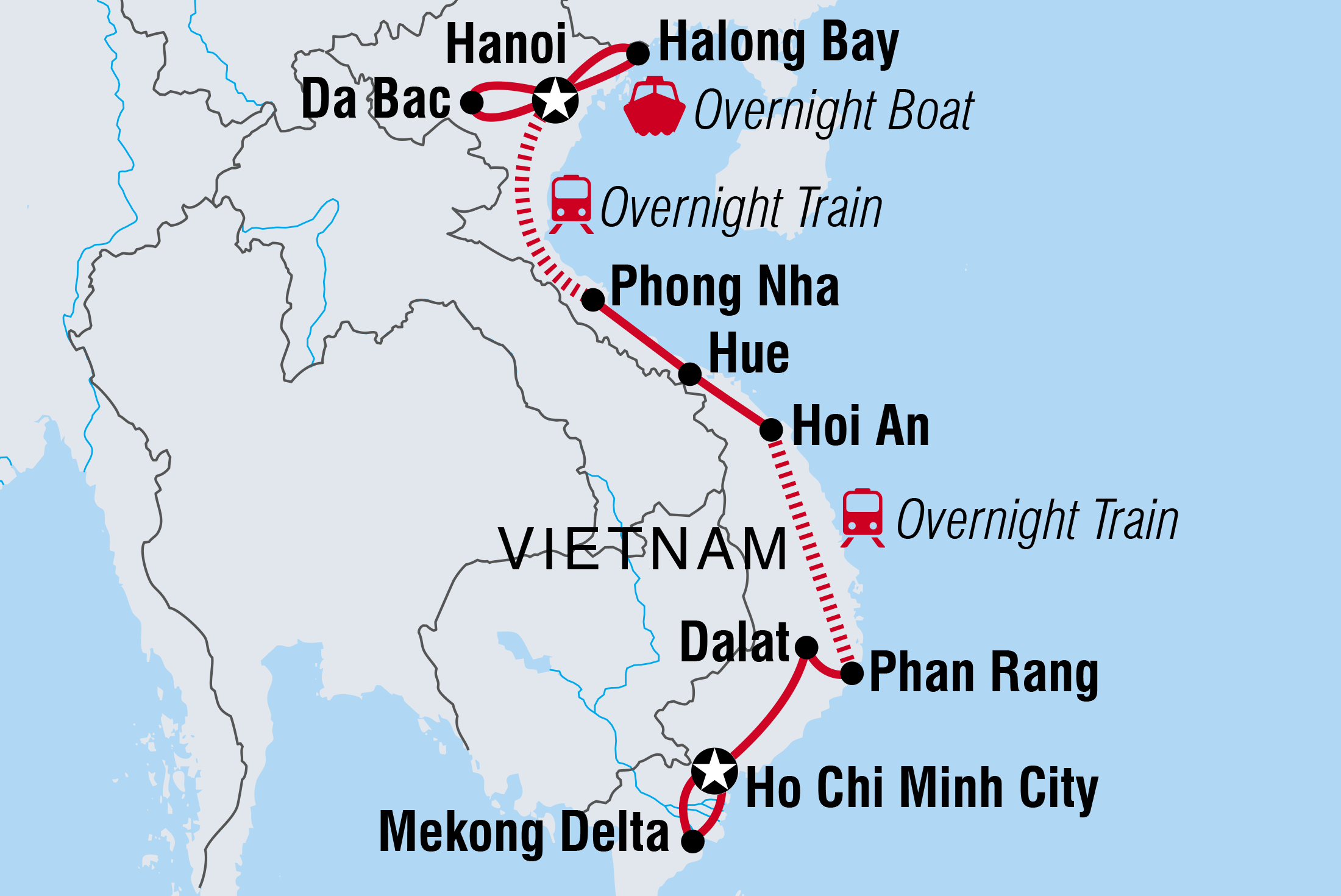 Best Beaches In Vietnam Map - Map of world