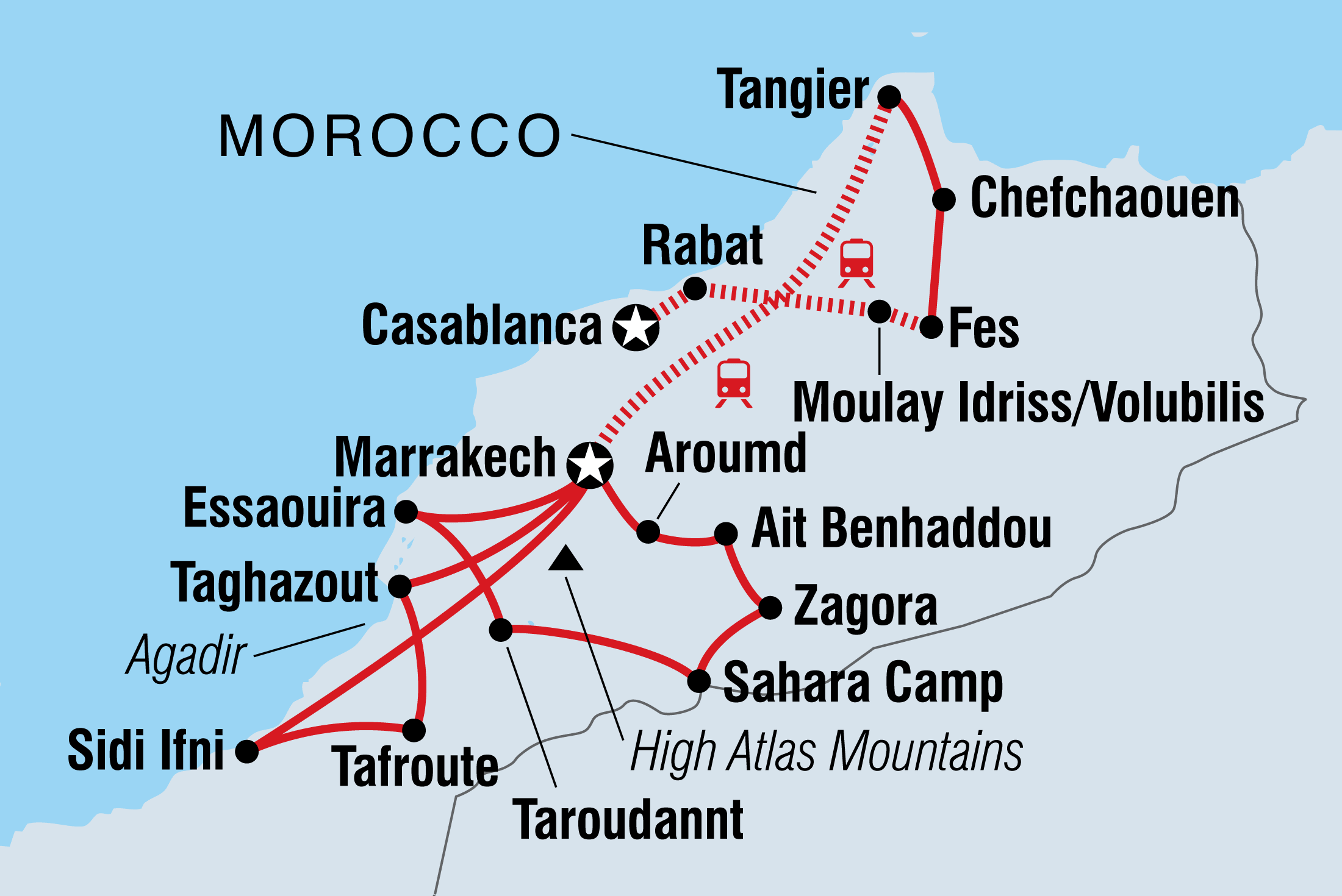 small group tour to morocco
