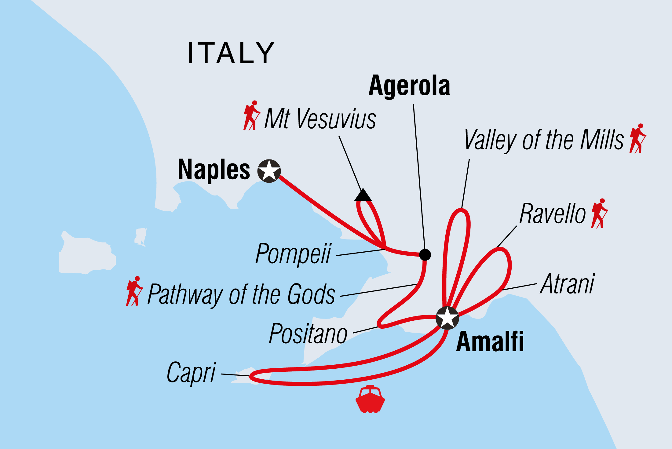 Amalfi Coast: Hike & Kayak