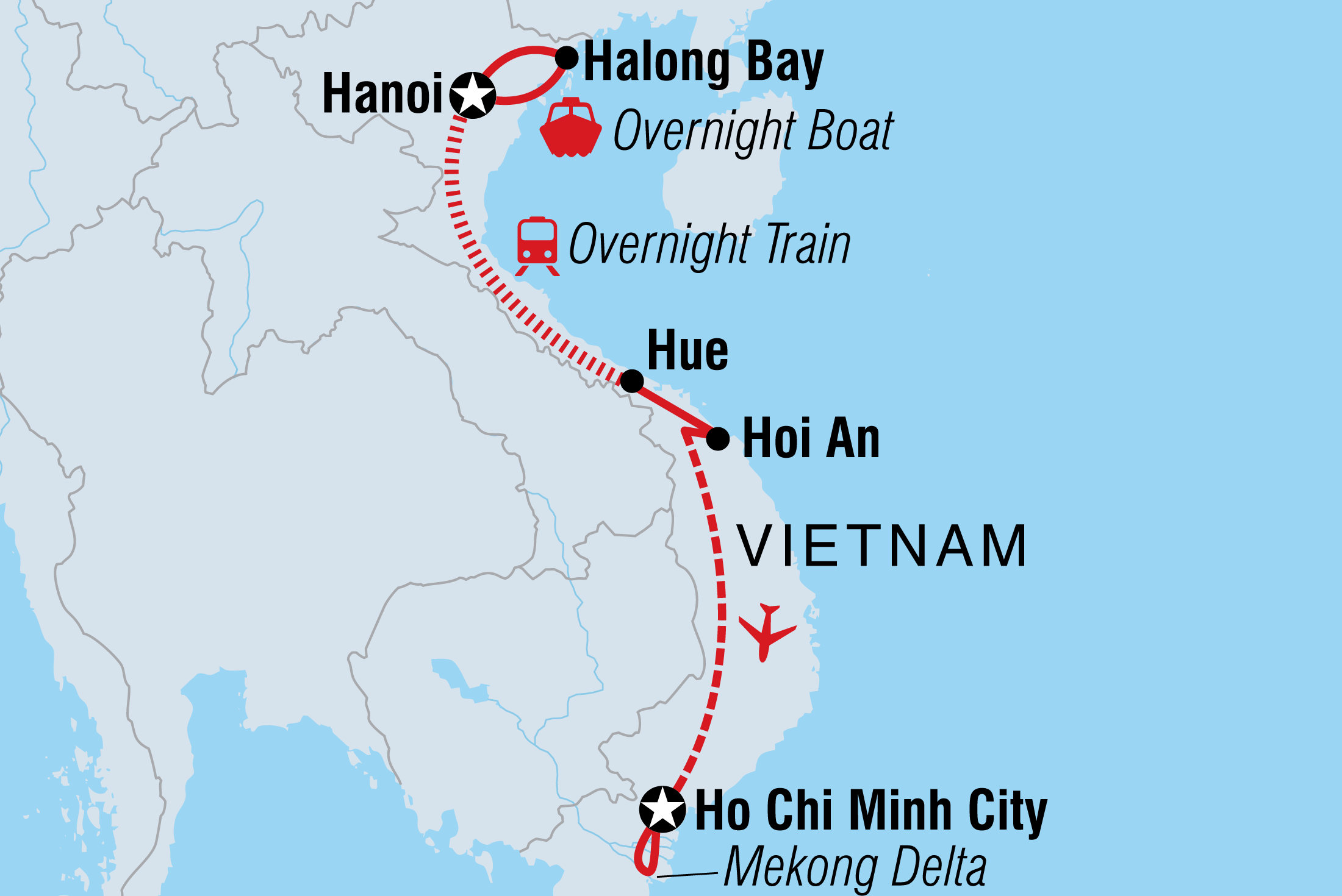 Tour Vietnam Express Southbound Intrepid Travel TVSF