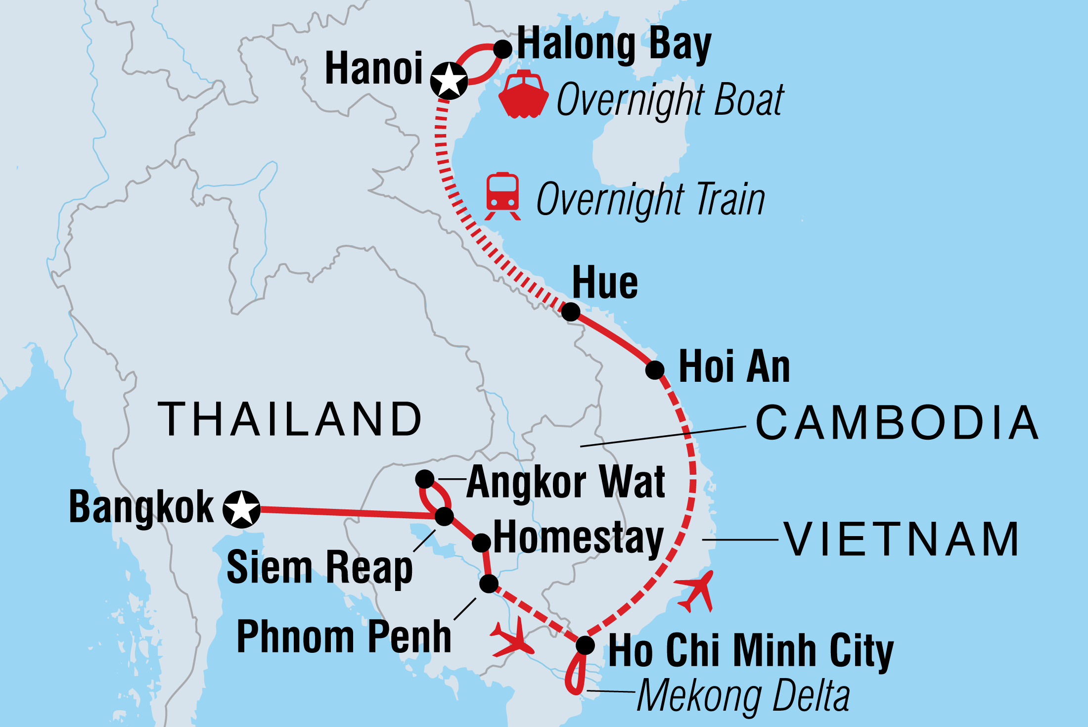 thailand laos cambodia vietnam tour