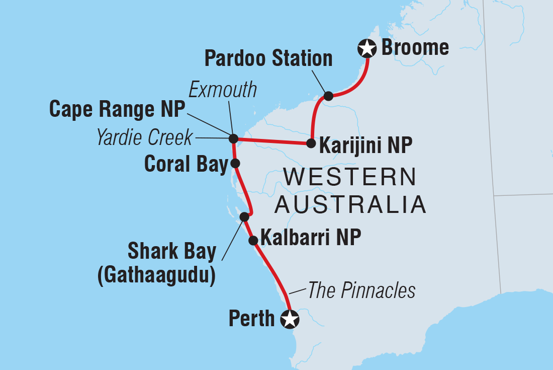 Perth to Broome Overland Adventure