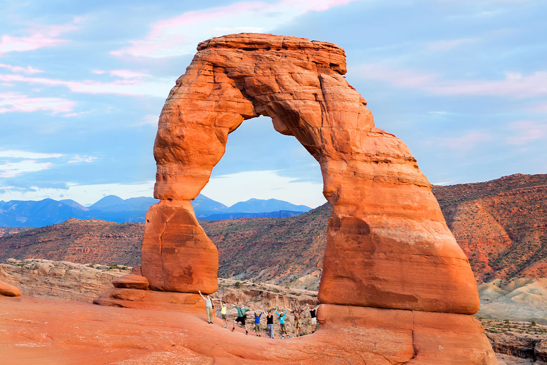 Hiking in Moab