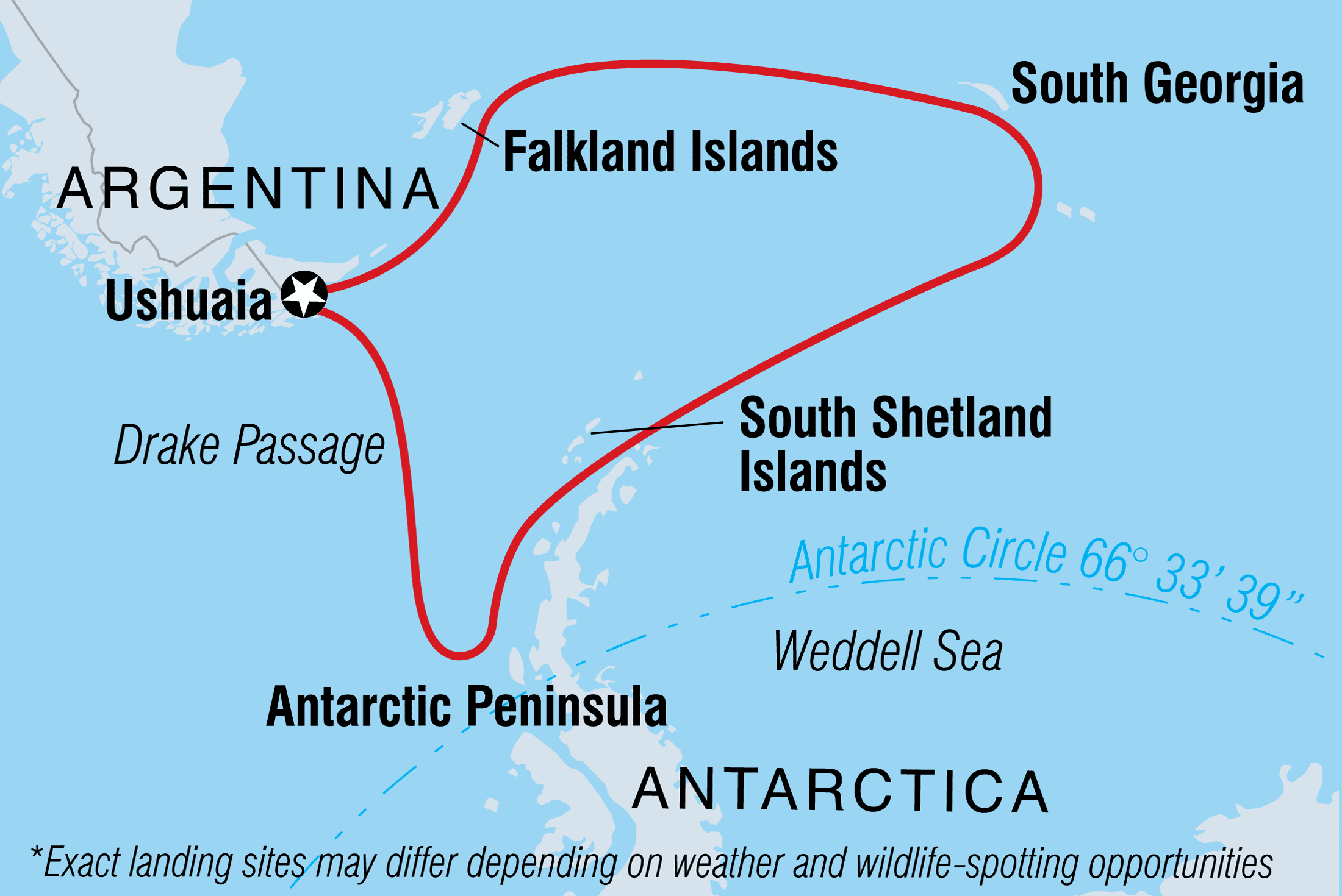 Shackleton's Antarctica, South Georgia & Falklands Explorer (Ocean Endeavour)
