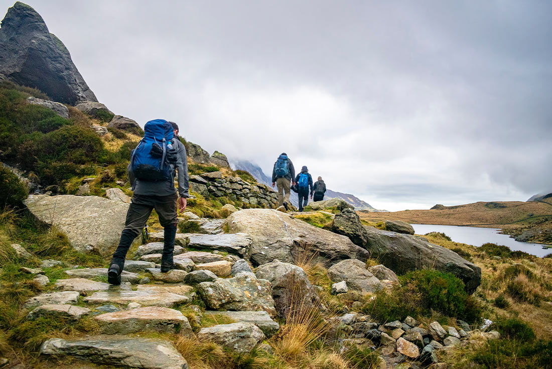 Hiking in Snowdonia