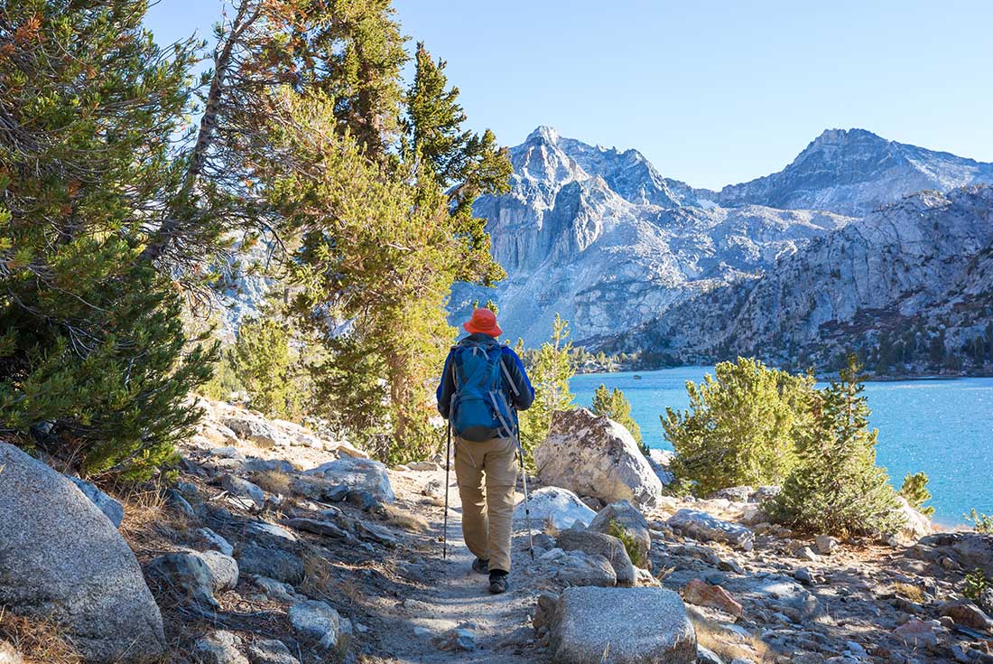 Walking in California's Sierra Nevada