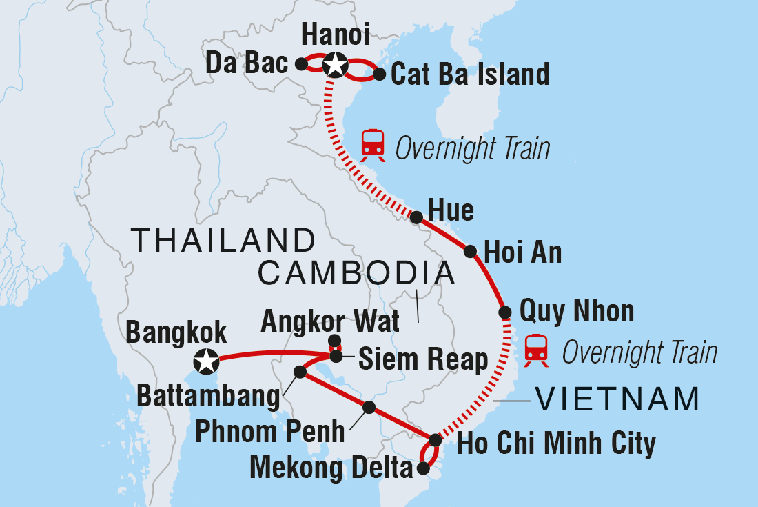 tourhub | Intrepid Travel | Vietnam & Cambodia Adventure | TVSLC