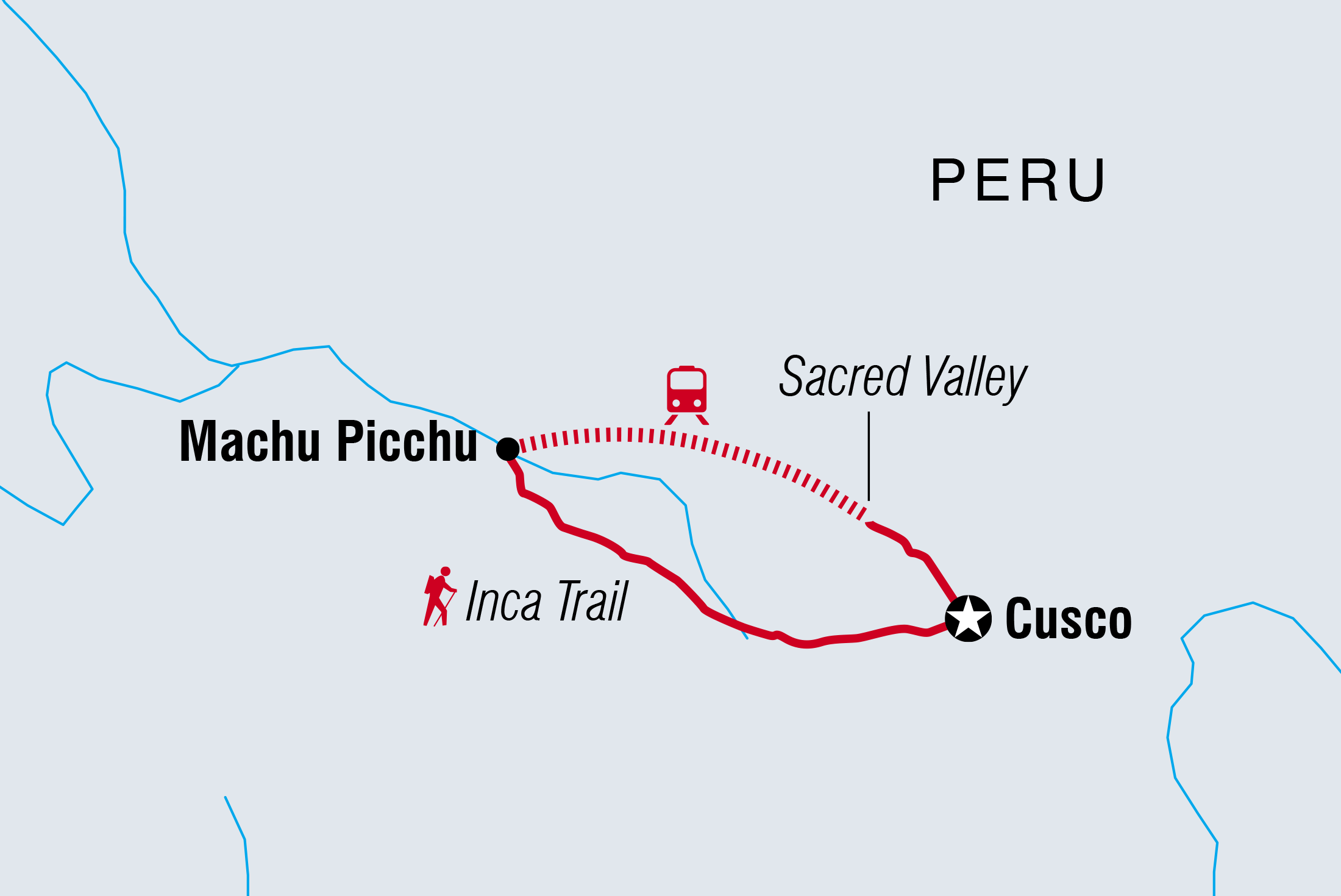 tourhub | Intrepid Travel | Inca Trail Extension | Tour Map