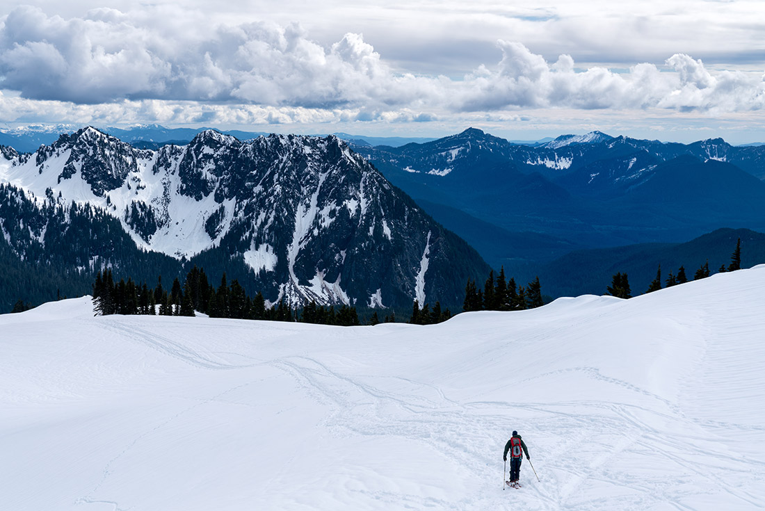 Winter Hiking and Snowshoeing in Olympic & Mt Rainier National Parks