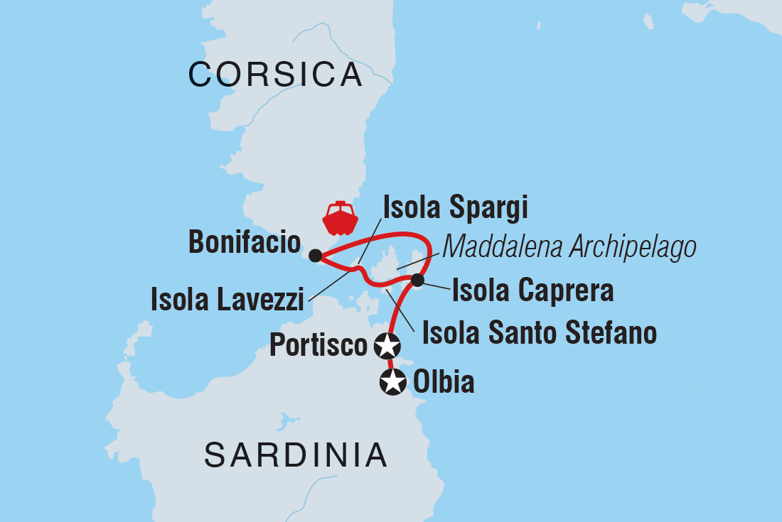 Sardinia & Corsica Sailing Adventure