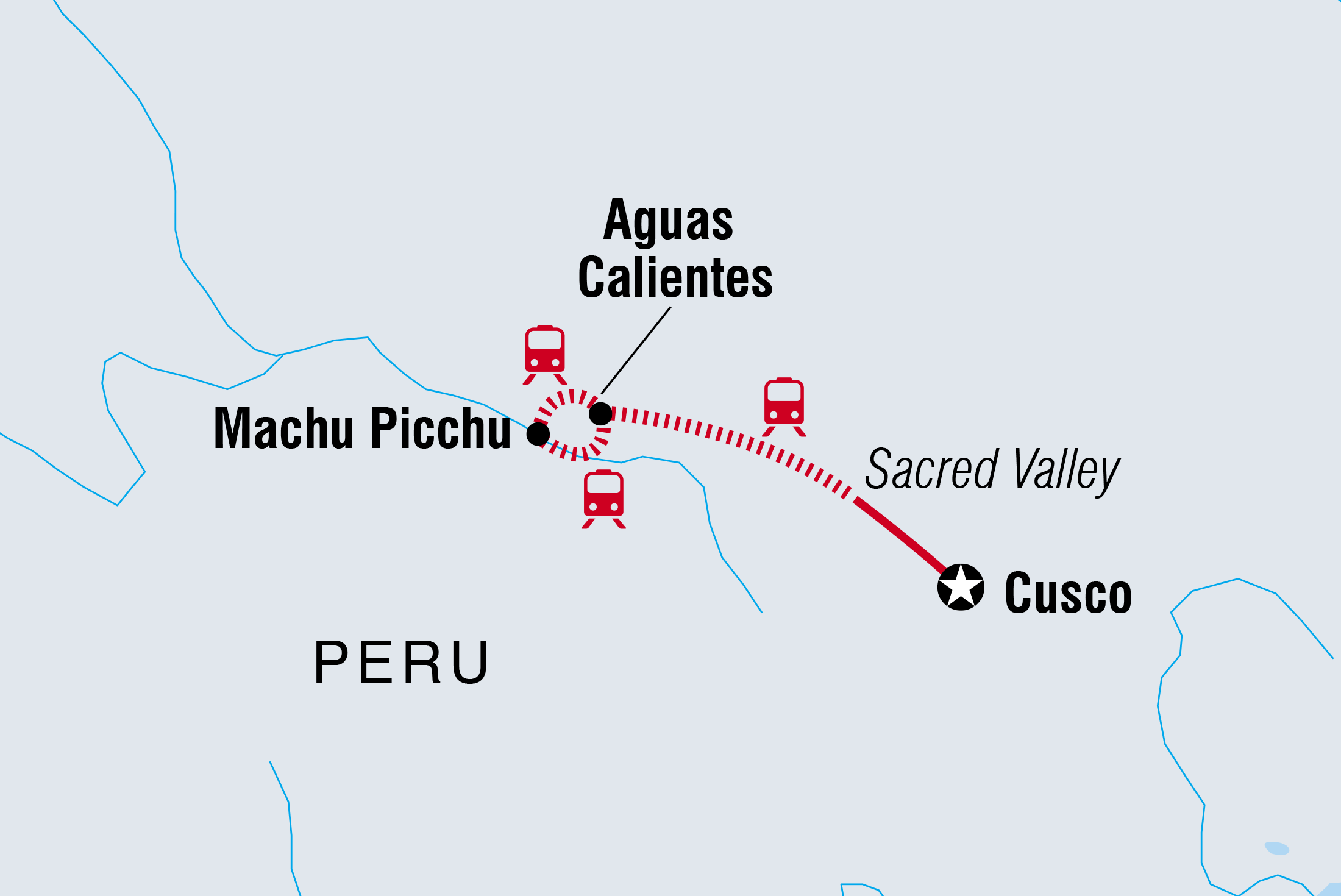 tourhub | Intrepid Travel | Machu Picchu by Train Short Break | Tour Map