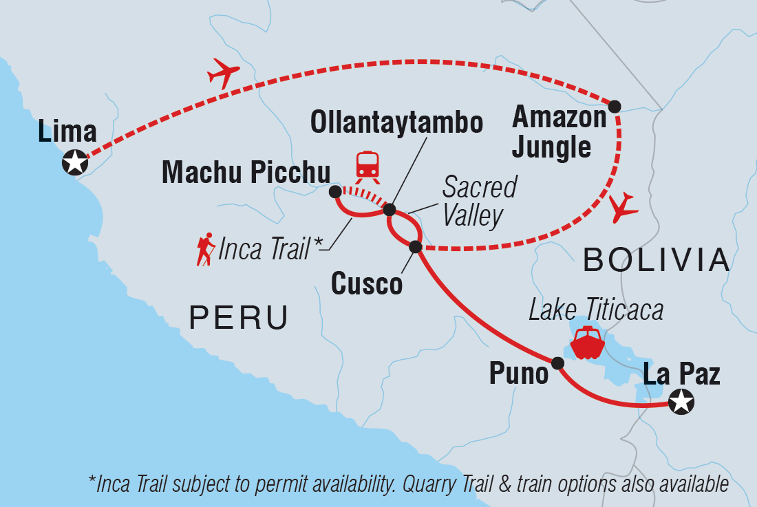 Real Peru to Bolivia