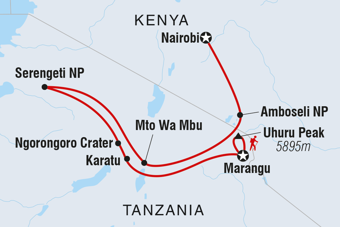 Serengeti & Kilimanjaro