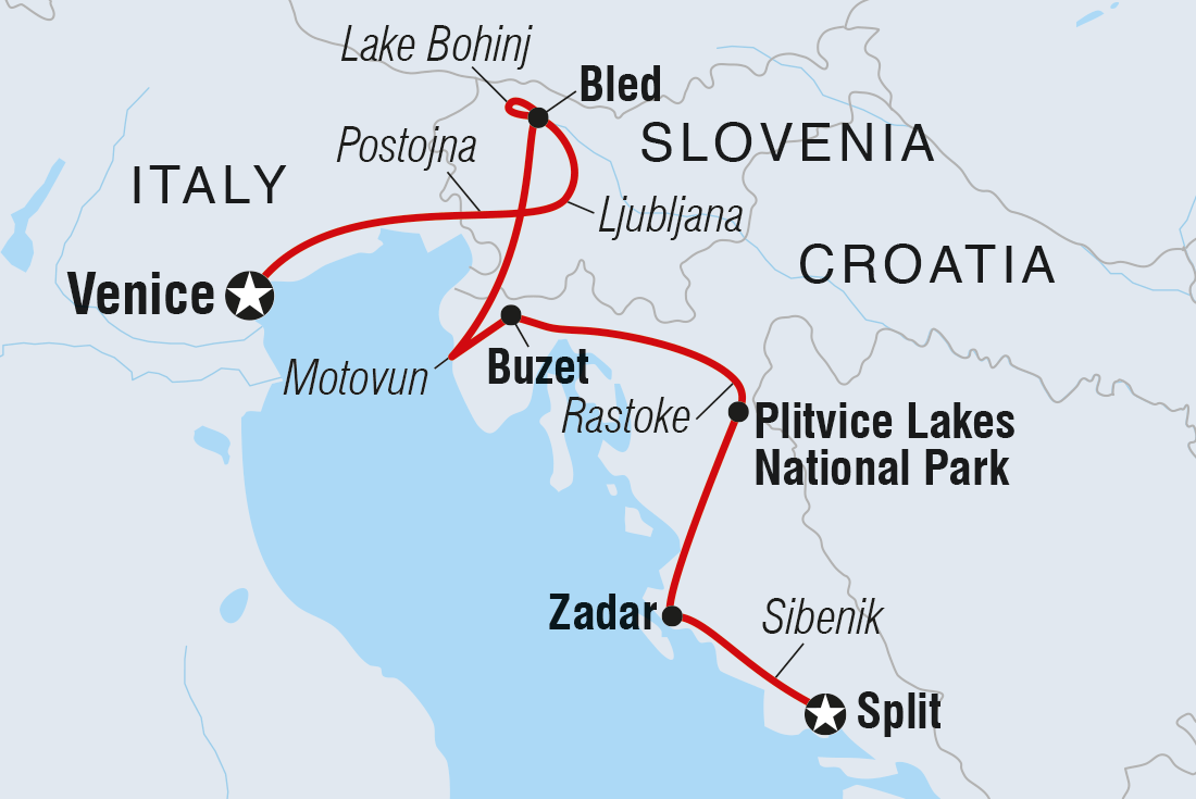 Premium Venice to Split