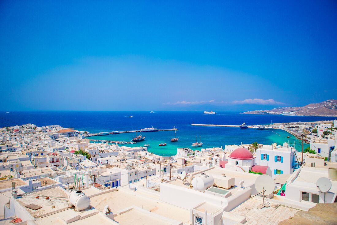 Athens to Santorini