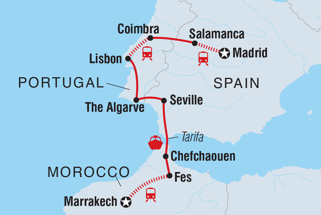 Madrid to Marrakech