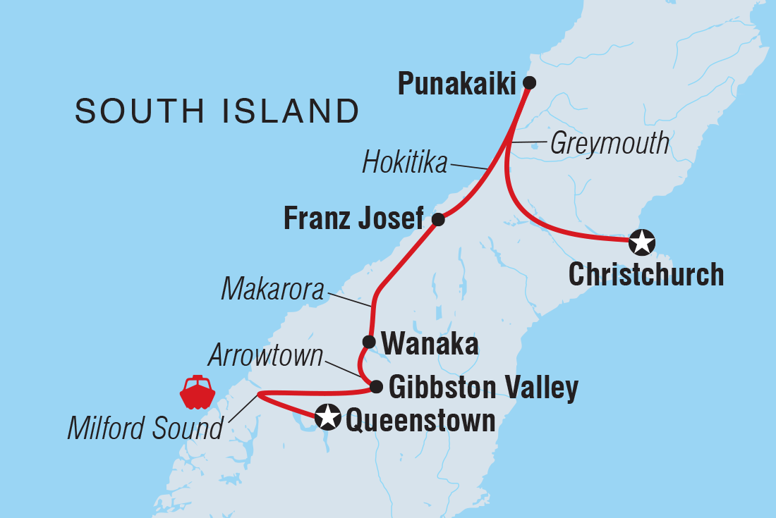 Premium New Zealand South Island
