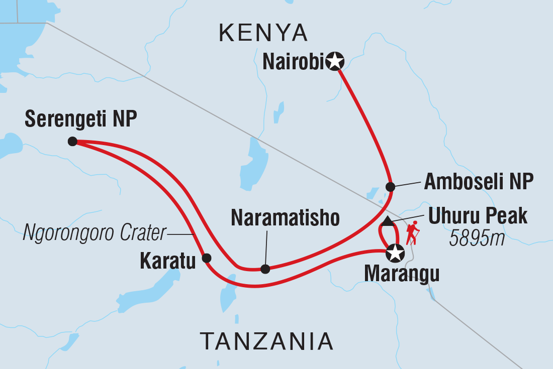 Serengeti & Kilimanjaro