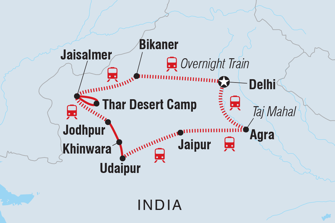 Tour Route Map