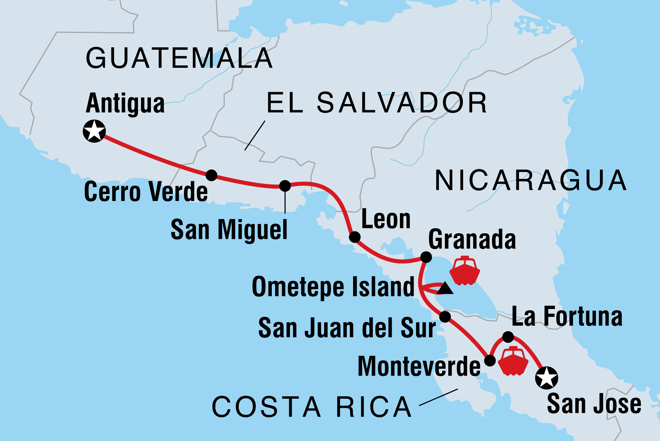 Tour Route Map