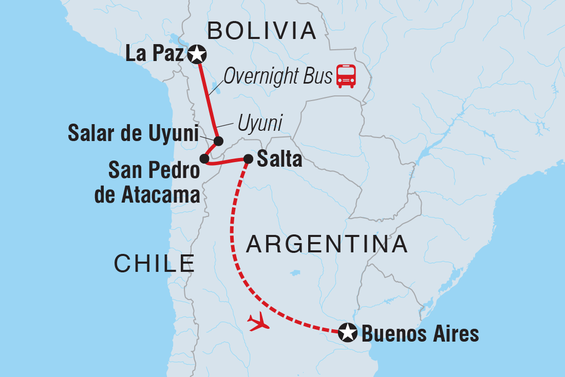 Tour Route Map