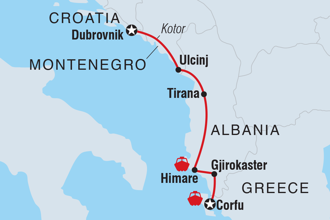 Tour Route Map