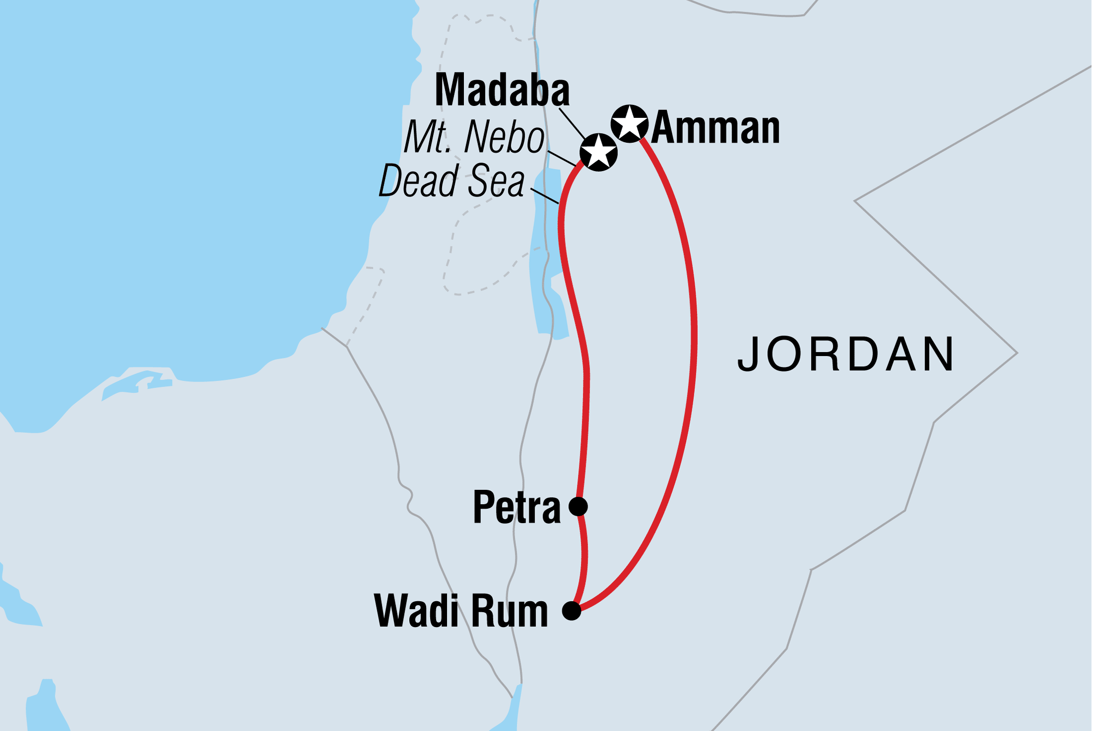 18 to 35s One Week in Jordan