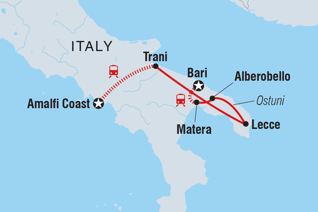 Southern Italy: Amalfi Coast & Puglia