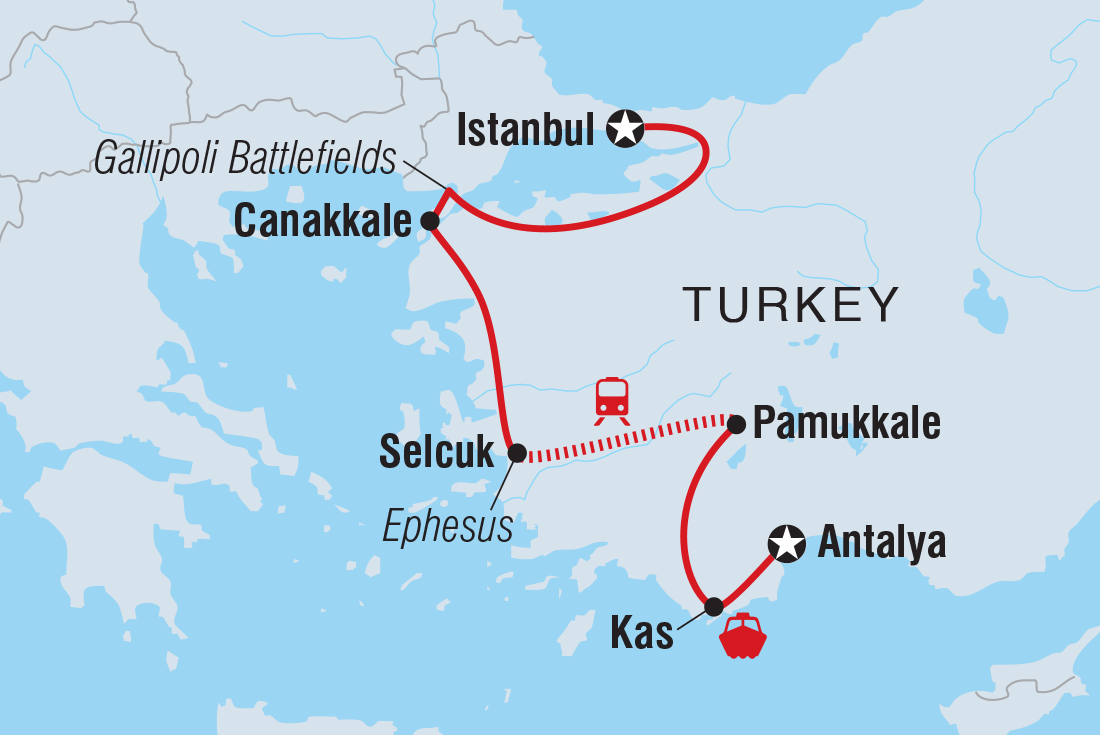 Tour Route Map