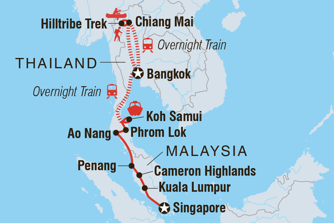 Tour Route Map