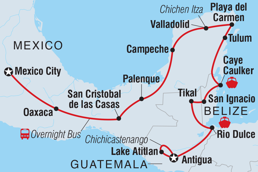 Tour Route Map