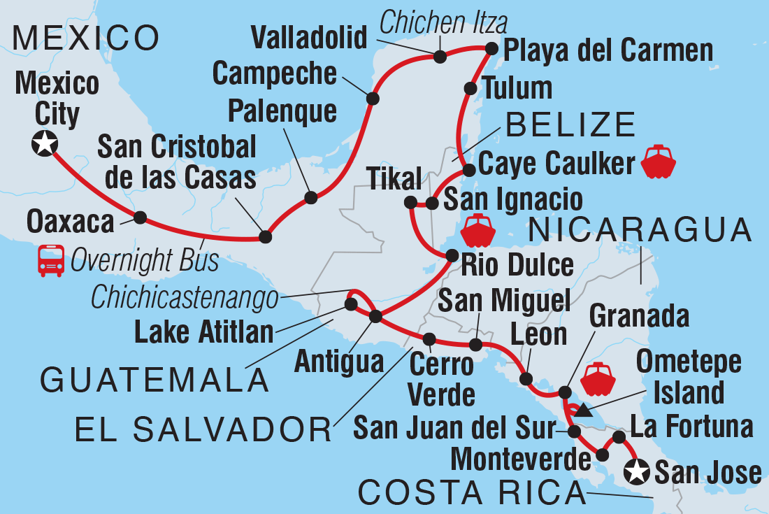 Tour Route Map