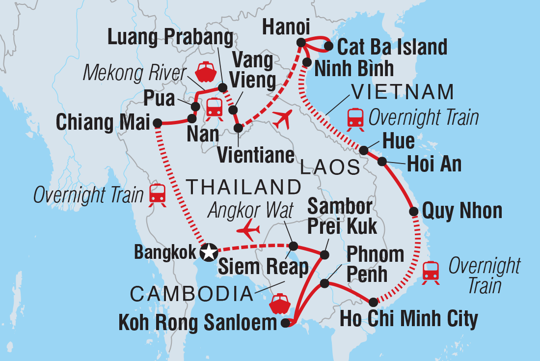 Tour Route Map