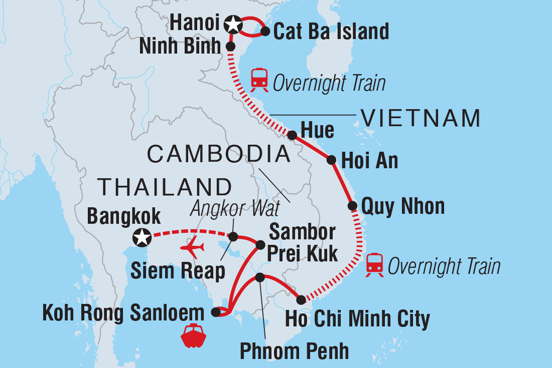 Tour Route Map