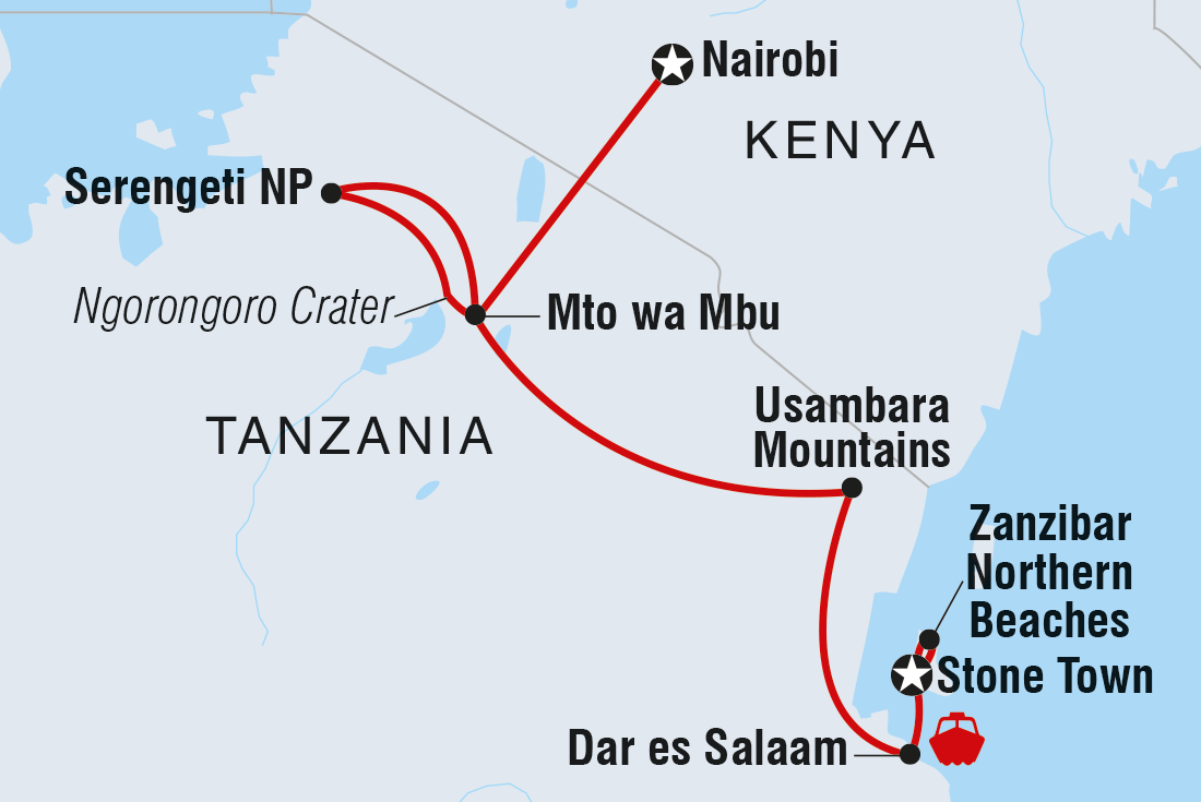 Tour Route Map