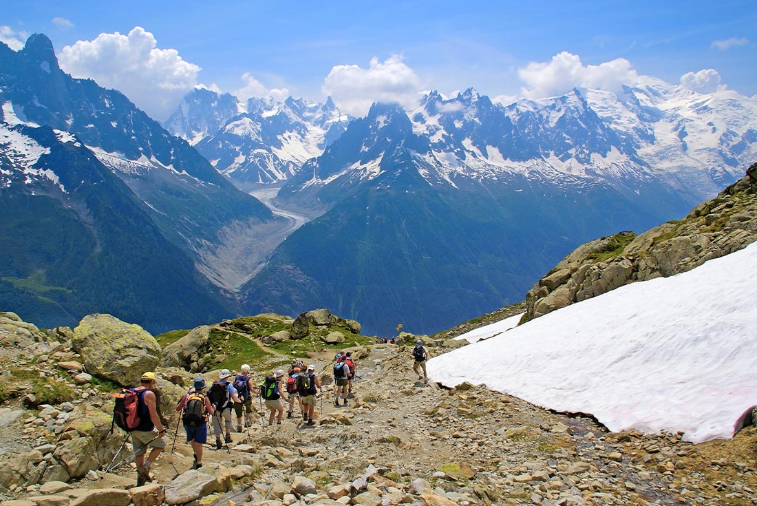 Hike the Tour du Mont Blanc