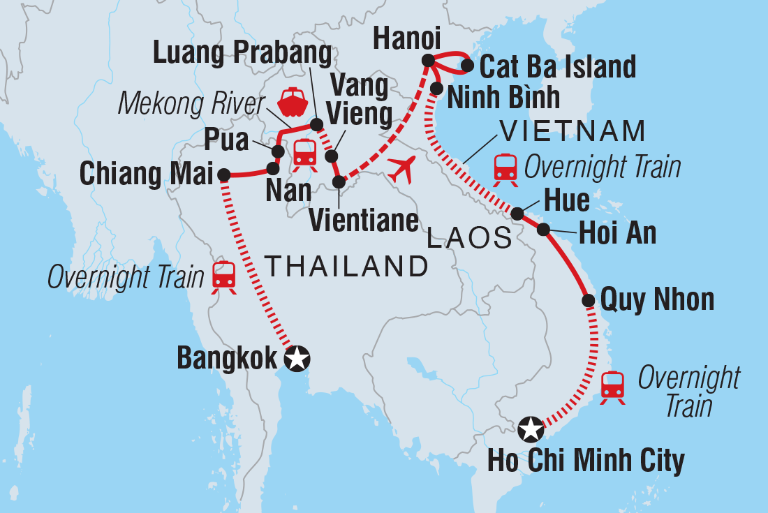Tour Route Map