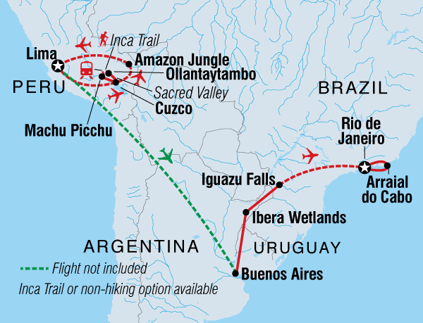 Peru, Argentina & Brazil Explorer