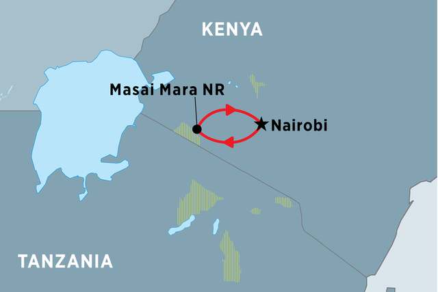 Masai Mara Experience - Independent Map